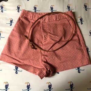 F21 Pink Polka Dot Shorts